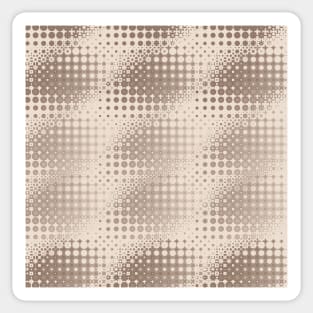 TRIPPE BROWN RUSTIC LEATHER PATTERN Sticker